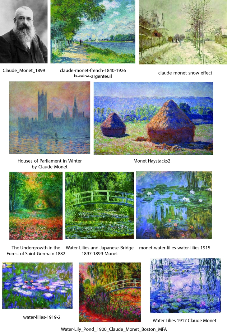 Claude Monet comp